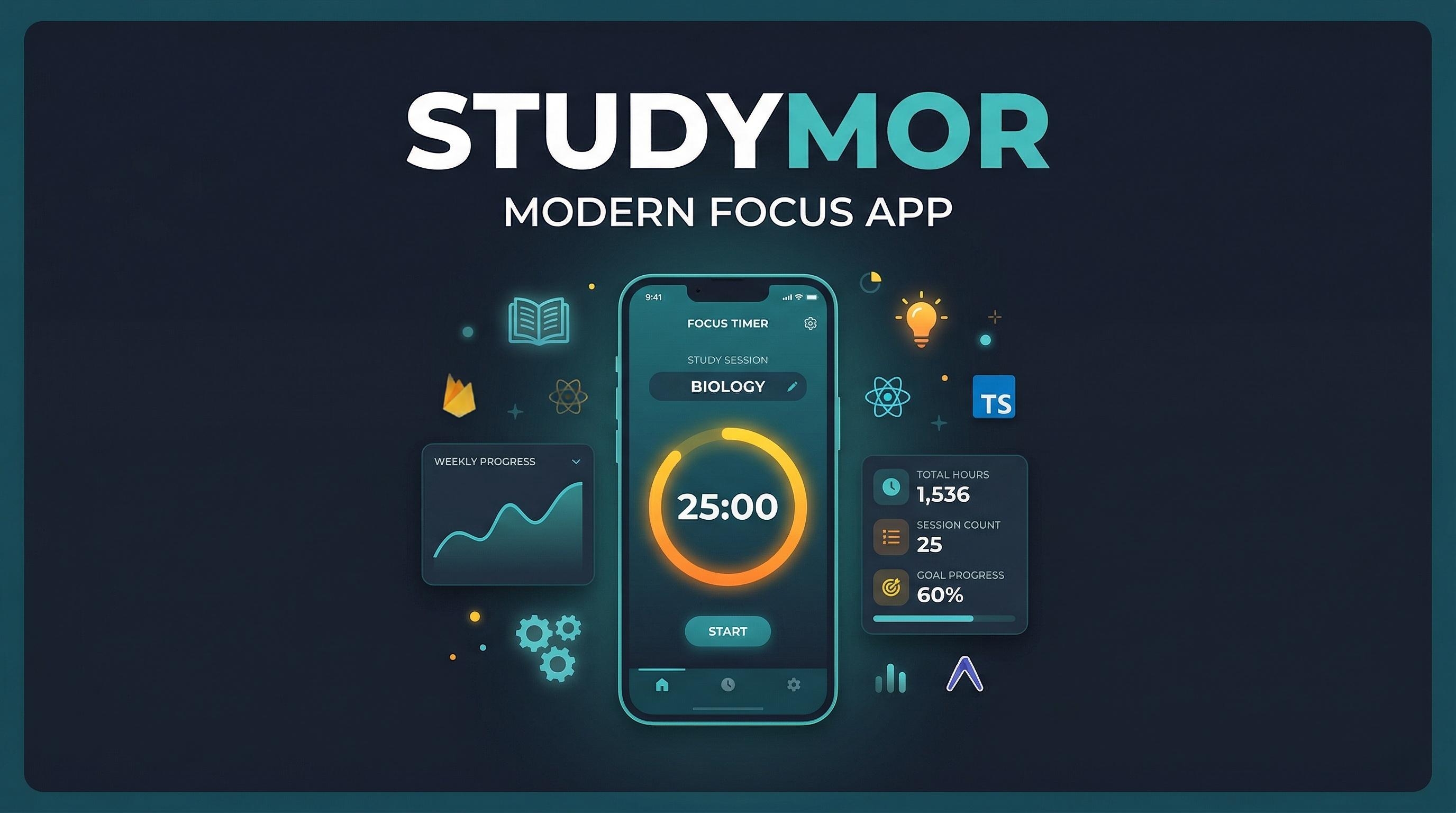 Studymor Mobile Application Interface
